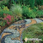 Возведение садовых тропинок на дачном участке