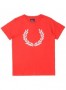 красная футболка fred perry